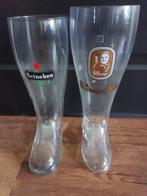 Bier Heineken Oranjeboom Glazen laarzen, Verzamelen, Nieuw, Ophalen of Verzenden, Bierglas