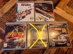 psa 3 race, nfs the run, midnight club, split second,burnout, Spelcomputers en Games, Games | Sony PlayStation 3, Gebruikt, 1 speler