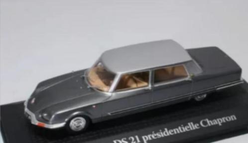 CITROEN DS 21 PRESIDENTIELLE CHAPRON schaal 1/43 ATLAS, Hobby en Vrije tijd, Modelauto's | 1:43, Nieuw, Auto, Overige merken, Verzenden