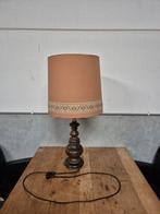 Vintage tafellamp antiek, Ophalen, Hout
