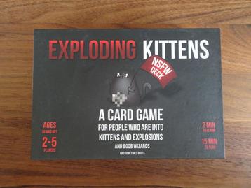 Exploding Kittens NSFW (Not Safe For Work) 18 + beschikbaar voor biedingen