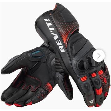 Handschoenen Rev It Control Gloves Black Neon Red maat XL beschikbaar voor biedingen
