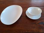 Eschenbach schaal en sauskom - elegant servies, Ophalen, Gebruikt, Schaal of Schalen, Effen