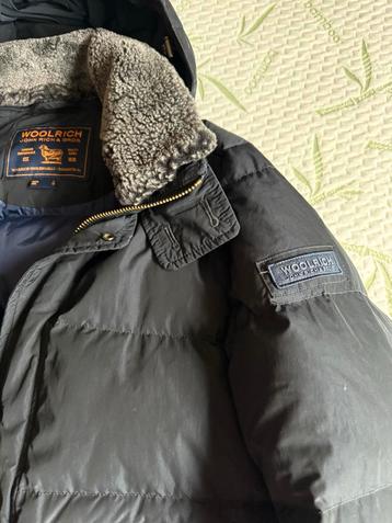 Woolrich Winterjas Zwart Maat M beschikbaar voor biedingen