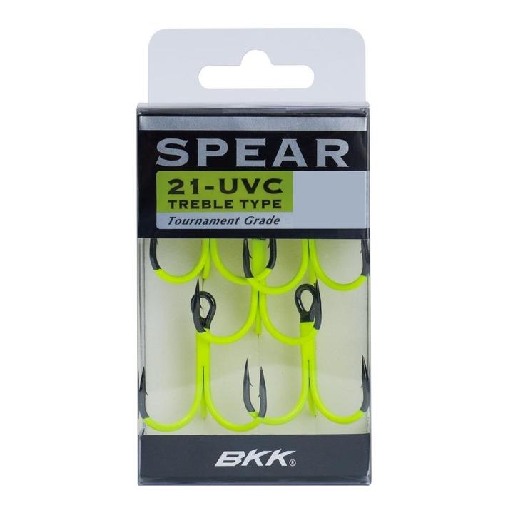 BKK Spear 21-UVC Treble Hook, Watersport en Boten, Hengelsport | Roofvissen, Nieuw, Haak, Ophalen of Verzenden