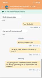 Corendon bon, Tickets en Kaartjes, Overige Tickets en Kaartjes, Eén persoon