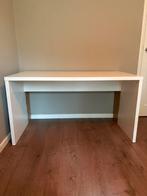 Strak wit bureau – minimalistisch en stevig, Ophalen, Gebruikt, Bureau