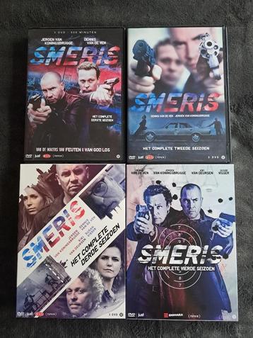 3, Dvd Verzameling : Smeris Seizoenen 1,2,3,4  beschikbaar voor biedingen