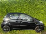 Citroën C1 1.0 5-DRS Sensodrive  automaat 2007 Zwart, Auto's, Stof, 4 stoelen, C1, Grijs