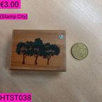 Houten stempels deel 4, Hobby en Vrije tijd, Stempelen, Ophalen of Verzenden, Zo goed als nieuw, Houten stempel