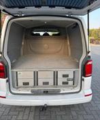 Aluca dubbele bodem bedrijfswageninrichting voor VW T6 L2 DC, Ophalen, Gebruikt