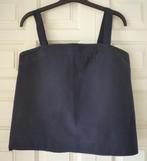 083 donker blauw topje Bovenwijdte 100, lengte 53 cm, Maat 38/40 (M), Blauw, Ophalen of Verzenden, Zo goed als nieuw