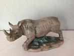 Keramisch Neushoorn Beeld van het Spaanse Lladro, Antiek en Kunst, Ophalen of Verzenden