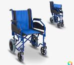 Opvouwbare rolstoel zgan, Ophalen of Verzenden, Zo goed als nieuw, Duwrolstoel