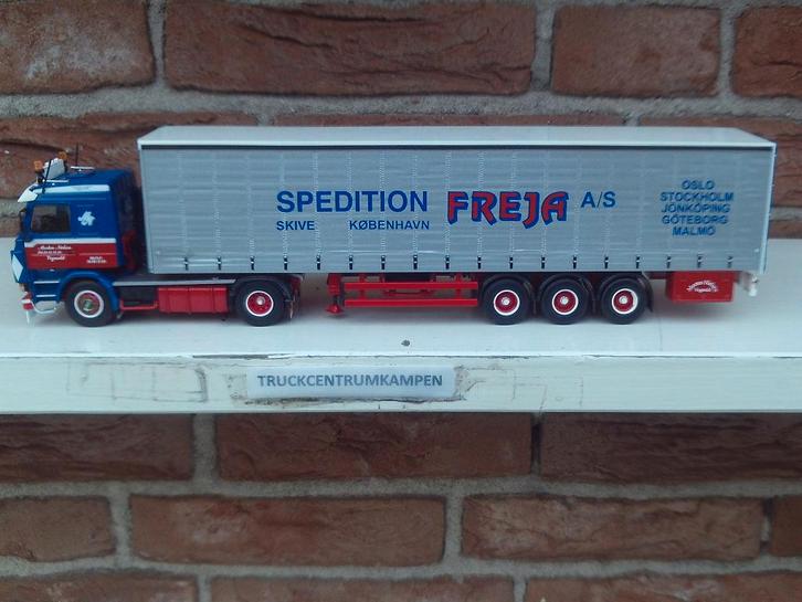 Tekno  Scania  143  van  Morten  Nielsen., Hobby en Vrije tijd, Modelauto's | 1:50, Nieuw, Bus of Vrachtwagen, Tekno, Ophalen of Verzenden