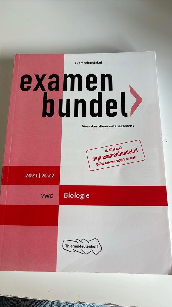 vwo Biologie 2021/2022, Boeken, Schoolboeken, Zo goed als nieuw, Biologie, VWO, Ophalen of Verzenden