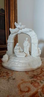 Prachtige! porseleinen speeldoos - kerstgroep, Ophalen of Verzenden