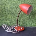 Vintage oranje bureau bed lampje, Huis en Inrichting, Lampen | Tafellampen, Gebruikt, Ophalen of Verzenden, Seventies brocante hip retro