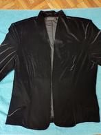 Fluwelen galajasje, zwart, maat 38, Kleding | Dames, Maat 38/40 (M), Overige typen, Verzenden, Zwart