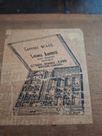 oude houten doos met pakkingen voor pompen, Antiek en Kunst, Ophalen of Verzenden