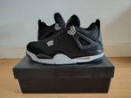 Jordan 4 Canvas Maat 45, Verzenden, Zwart, Nieuw, Sneakers of Gympen