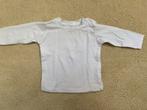 Wit shirt maat 56, Kinderen en Baby's, Babykleding | Maat 56, Ophalen of Verzenden, Zo goed als nieuw, Meisje, Shirtje of Longsleeve
