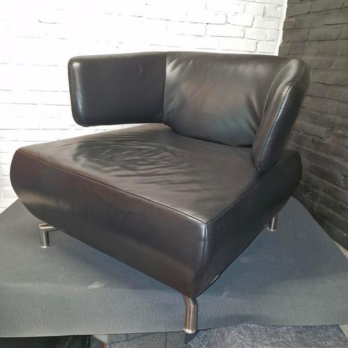Koinor design fauteuil, Huis en Inrichting, Fauteuils, Gebruikt, Leer, 75 tot 100 cm, Ophalen