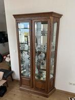 Vitrinekast - 115x30x200cm - Lampjes onbekend, Ophalen, Gebruikt, 100 tot 150 cm, Glas