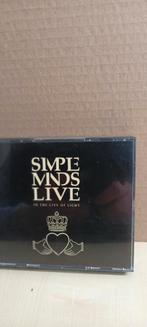 DUBBEL CD SIMPLE MINDS,  LIVE, Ophalen of Verzenden, Zo goed als nieuw, Poprock
