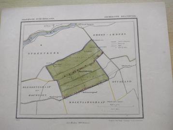 27 Brandwijk Den Donk Litho Kuyper 1867 beschikbaar voor biedingen