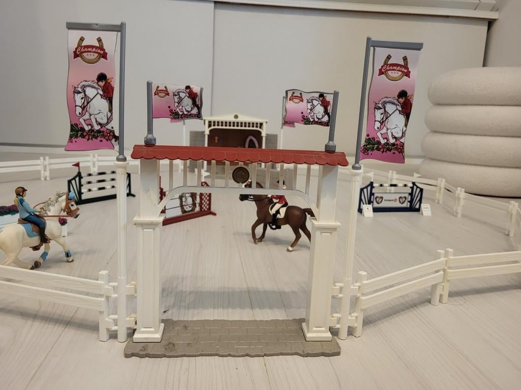 Schleich paarden wedstrijd toernooi 42338, Ophalen of Verzenden, Zo goed als nieuw