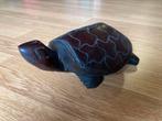 Hardhouten schildpad handwerk, Ophalen of Verzenden