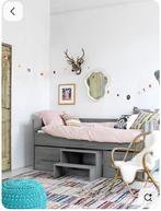 kajuitbed, Ophalen, 85 tot 100 cm, Gebruikt, Matras