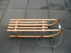 Houten slee 100cm Davos, Kinderen en Baby's, Speelgoed | Buiten | Sleeën, Ophalen, Gebruikt