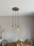 Hanglamp met bollen goudkleurig, Ophalen of Verzenden, Zo goed als nieuw, 75 cm of meer