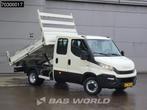 Iveco Daily 35C12 Kipper Dubbel Cabine Dubbellucht 3,5t Trek, Auto's, Bestelauto's, Stof, Gebruikt, Euro 6, Iveco