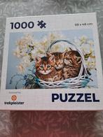 Poezen puzzel, Hobby en Vrije tijd, Denksport en Puzzels, Ophalen of Verzenden, 500 t/m 1500 stukjes, Nieuw, Legpuzzel