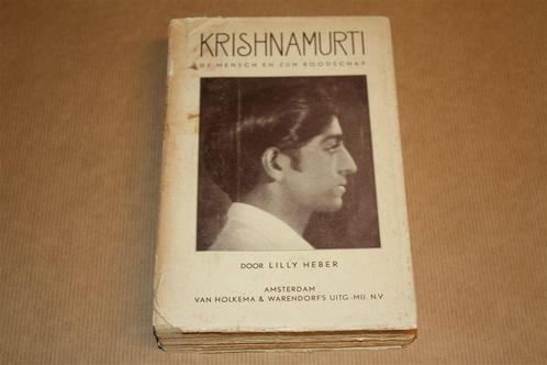 Krishnamurti De mensch en zijn boodschap. Heber, 1932., Boeken, Esoterie en Spiritualiteit, Gelezen, Achtergrond en Informatie