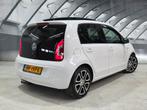 Volkswagen Up! 1.0 high up! pano cruise zwarte hemel fender, Auto's, Stof, Gebruikt, 840 kg, Wit