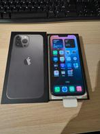 iPhone 13 Pro Max 128GB Graphit - Krasvrij Zo goed als nieuw, 128 GB, Ophalen of Verzenden, Zwart, 73 %
