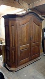 Oude eiken toogkast met planken, Huis en Inrichting, Ophalen, Gebruikt, 25 tot 50 cm, 150 tot 200 cm