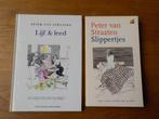 2 boekjes Peter van Straaten ‘Slippertjes’ / ‘Lijf & leed’, Boeken, Humor, Gelezen, Ophalen of Verzenden, Verhalen, Peter van Straaten