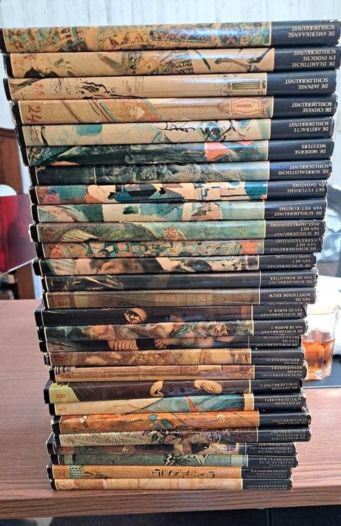 Complete serie historische verzameling schilderkunst (1966), Boeken, Kunst en Cultuur | Beeldend, Gelezen, Schilder- en Tekenkunst