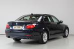BMW 5 Serie 523i High Executive | Memory | Clima | Navi | Tr, Achterwielaandrijving, Zwart, 2497 cc, Blauw