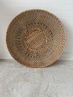 Grote rieten schaal Bali / Ibiza, Ophalen, Zo goed als nieuw