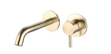 Gouden Inbouwkraan - 21cm beschikbaar voor biedingen