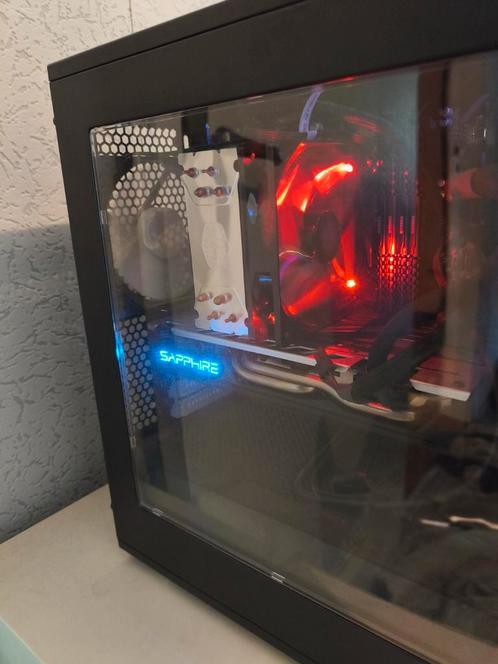 I5 8400, RX 580, 32GB DDR4 Gaming PC, Computers en Software, Desktop Pc's, Gebruikt, HDD, SSD, 32 GB, Met videokaart, Met monitor