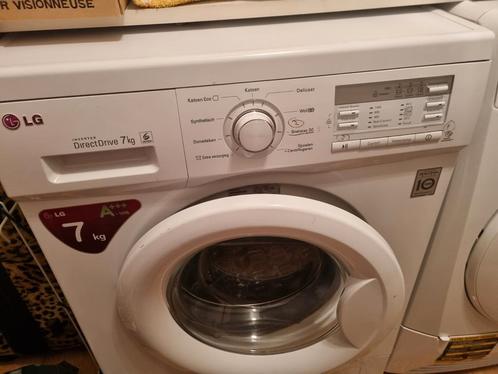 LG F147W2D 7 kilo inverter direct drive wasmachine, Witgoed en Apparatuur, Wasmachines, Zo goed als nieuw, 85 tot 90 cm, Ophalen