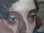 schilderij Joodse vrouw? olieverf portret, Antiek en Kunst, Ophalen