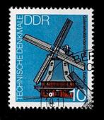 postzegel 2312 DDR molen Galerij-Hollandmolen, Dabel [1892], Ophalen of Verzenden, DDR, Gestempeld